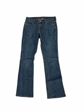 Women's Dark Wash Flared Jeans - Classic Fit